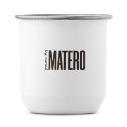 Mate Marwal Termico Acero Matero Blanco/Negro