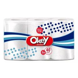 Rollo de Cocina Okey 1x200 Paños (LP)