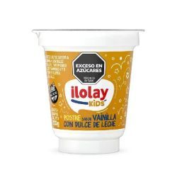 Postre Ilolay Vainilla con Dulce de Leche x 120gr