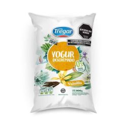 Yogur Descremado Bebible Vainilla Tregar x 900gr
