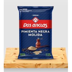 Especias Dos Anclas Pimienta Negra Molida 25 gr