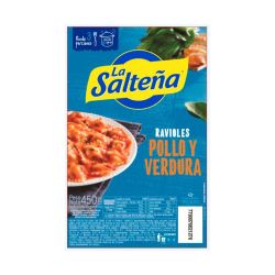 Ravioles Pollo y Verdura La Salteña 450 Gr nuevo