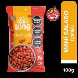 Mani King Tostado 100 gr s/sal