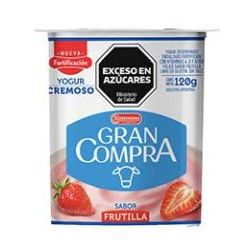 Yogur FFS batido descremado frutilla x 120g