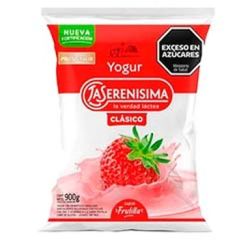 Yogur LS Sachet Entero Frutilla x 900g