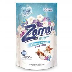 Suavizantes Zorro Flores Silvestres y Algodón DP 900 ml