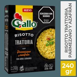 Arroz Gallo RisottoTrattoria Parm&Azafrán 240 Gr