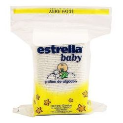 Paños de Algodon Estrella Baby 40 Un