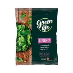 Espinaca Green Life congelada 550 Gr