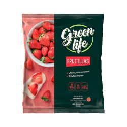 Frutillas Green Life congelado 400 Gr