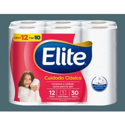 Papel Higienico Elite Hoja Simple 12x30 mts
