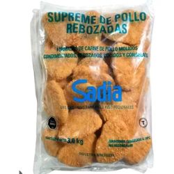 Pollo Rebozado Supreme Congelado Sadia x 3KG