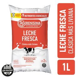 Leche LS Ultra Parc  Descremada 1% Multi Vitaminas Sachet 1L