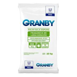 Jabon En Polvo Granby Baja Espuma 10kg