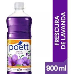 Limpiador De Piso Desinfectante Poett Lavanda x 900ml