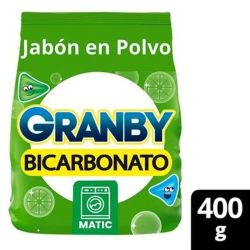 Jabon En Polvo Baja Espuma Granby Limon  400 Gr
