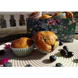 Madalena Vainilla con Arándanos Cañuelas x1