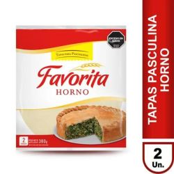 Tapas de Pascualina Favorita Horno