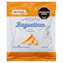 Galletitas Neosol Baguetines Snack de Queso 70g