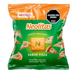 Galletitas Neosol Neolitas Sabor Pizza 70g