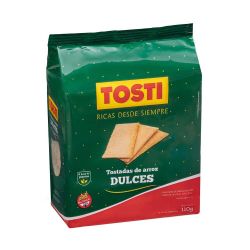 Galletas de arroz Dulces Tosti 110 Gr