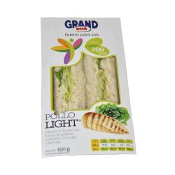 Sandwich Pan Negro Pollo y Lechuga Light 150 gr