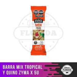 Barra de Cereal Mix Tropical y Quinoa Zyma 30 gr