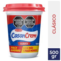 Queso Crema Casancrem Clasico 500gr