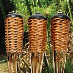 Antorcha Repelente Trading Tower Económica de Mimbre