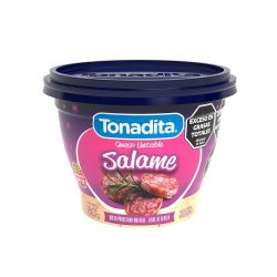 Queso Untable Salame Tonadita 180Gr