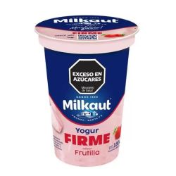 Yogur Milkaut Firme Frutilla pote x 180 grs