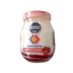 Yogur Gandara Colchon Frutilla 160 Grs