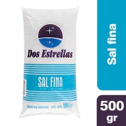 Sal Dos Estrellas Entre Fina Paquete 1 kg