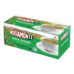 Mate Cocido Rosamonte 25 Saquitos de 2 Gr