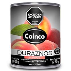 Duraznos Coinco Mitades x 2.9Kg