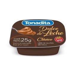 Dulce de Leche Clasico Tonadita 25Gr x 108 und.