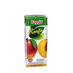 Jugo Baggio Pronto Durazno 200 Ml