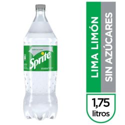 Gaseosa Sprite Sin Azúcar 1.75 Lt