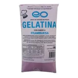Gelatina Orloc Frambuesa 1 kg