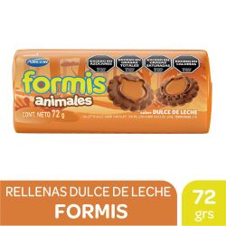 Galletitas Formis Chocolate Y Dulce De Leche 72 Gr
