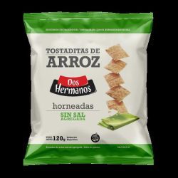 Tostadas Sin Sal Dos Hermanos 120 Gr