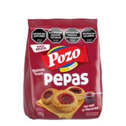 Galletitas Pozo Pepas Membrillo x 170g.