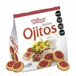 Galletitas Turimar Ojitos Pepas 200 Gr