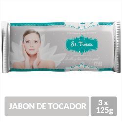 Jabon de Tocador Saint Tropez Brillo y Luz 3x125 Gr