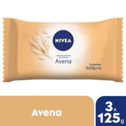 Jabon de Tocador Nivea Avena  3 x125g
