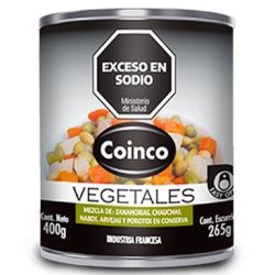 Mix De Vegetales Coinco 400 gr
