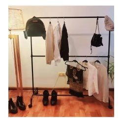 Perchero Okey Doble Con Ruedas