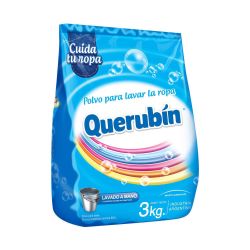 Jabon en Polvo Querubin Alta Espuma 3 kg