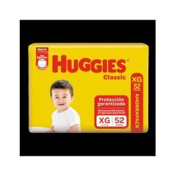 Pañales Huggies Classic Ahorrapack XG 52 Un