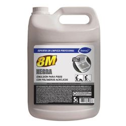 Cera 8M Brillo Negro  5 lt